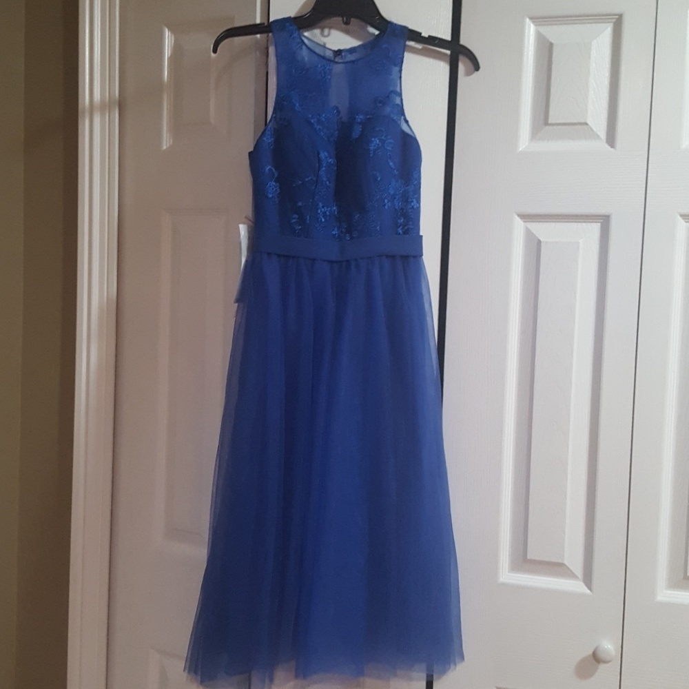 Royal Blue Prom or Bridesmaid Dress